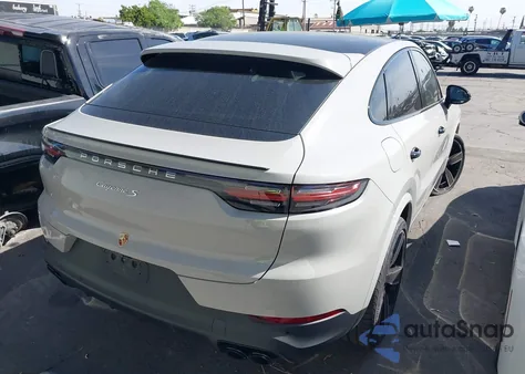 2022 Porsche Cayenne Coupe S/S Platinum Edition из США, поврежденный, VIN WP1BB2AY9NDA52261